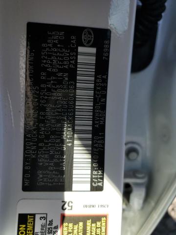 4T1DAACK6SU604063 - 2025 TOYOTA CAMRY XSE თეთრი ფოტო 13