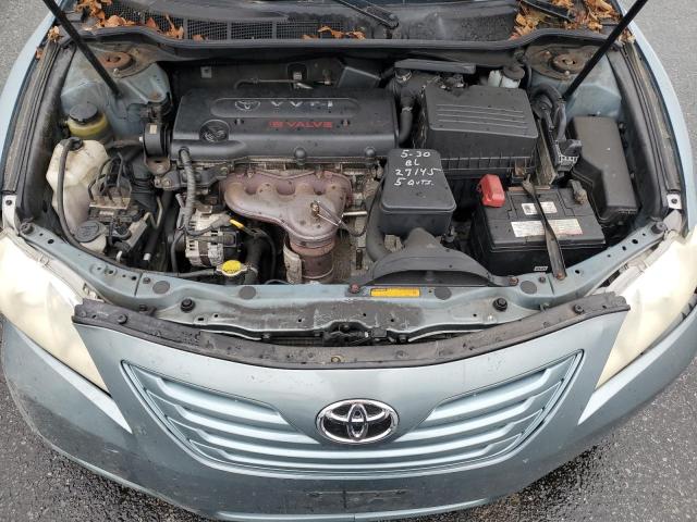 4T1BE46K17U623992 - 2007 TOYOTA CAMRY CE TEAL photo 11