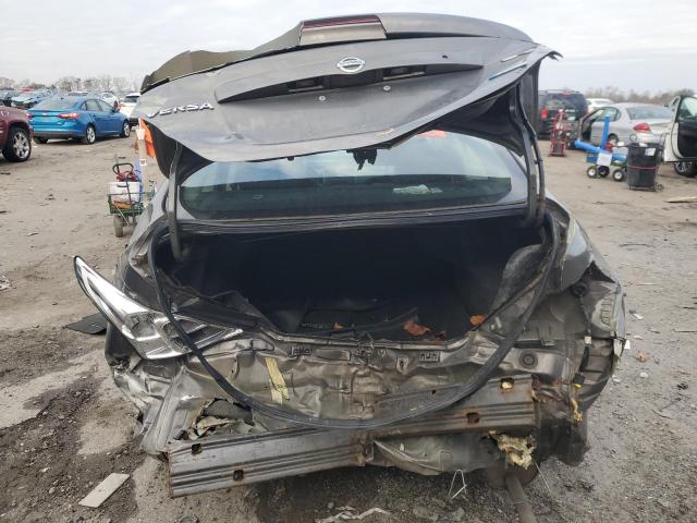 3N1CN7AP2DL869150 - 2013 NISSAN VERSA S GRAY photo 6