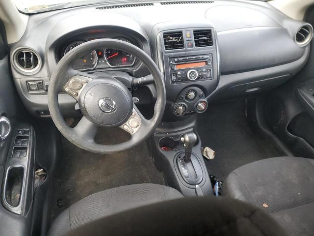 3N1CN7AP2DL869150 - 2013 NISSAN VERSA S GRAY photo 8