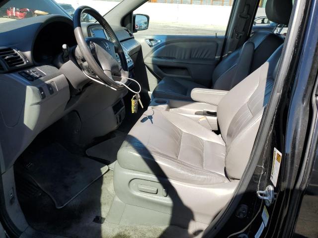 5FNRL3H7XAB101387 - 2010 HONDA ODYSSEY EXL أسود صورة 7