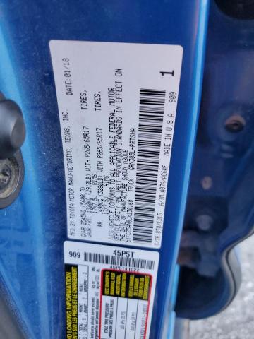 5TFCZ5AN8JX130160 - 2018 TOYOTA TACOMA DOUBLE CAB 蓝色 照片 13