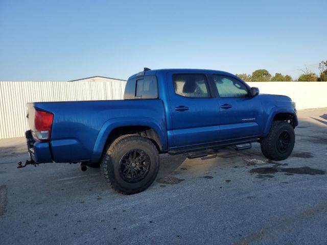 5TFCZ5AN8JX130160 - 2018 TOYOTA TACOMA DOUBLE CAB 蓝色 照片 3