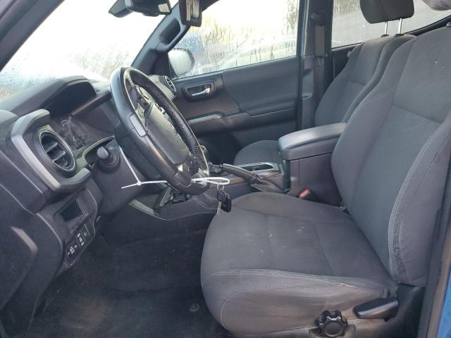 5TFCZ5AN8JX130160 - 2018 TOYOTA TACOMA DOUBLE CAB 蓝色 照片 7