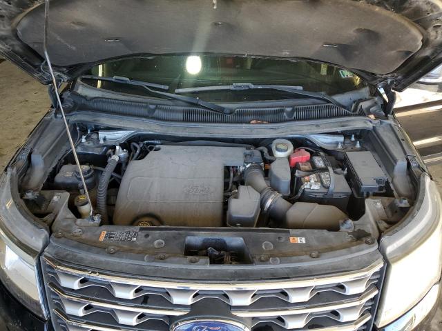 1FM5K8D84HGC65209 - 2017 FORD EXPLORER XLT Қара фото 12