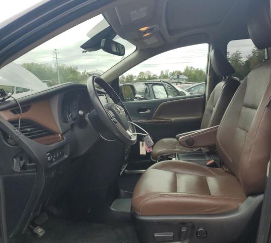 5TDYZ3DCXJS955336 - 2018 TOYOTA SIENNA XLE Czarny zdjęcie 7