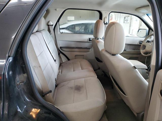 1FMCU9DG6CKA18357 - 2012 FORD ESCAPE XLT BLACK photo 11