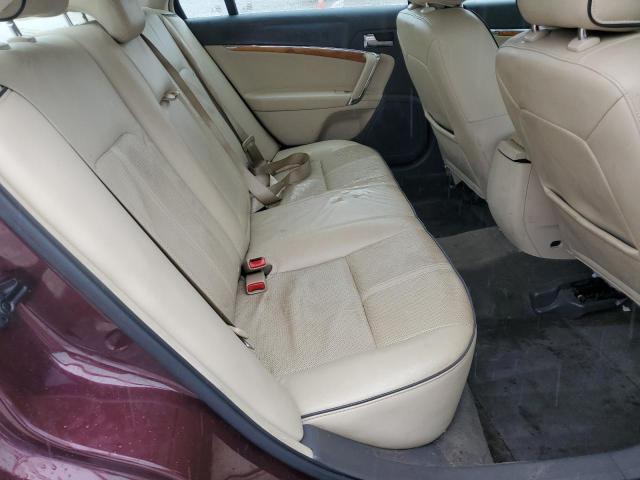 3LNHL2JC9CR825288 - 2012 LINCOLN MKZ BURGUNDY photo 10