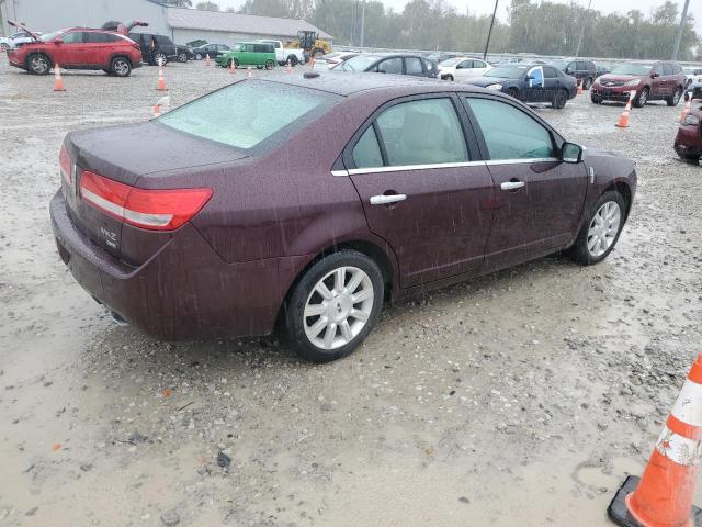 3LNHL2JC9CR825288 - 2012 LINCOLN MKZ BURGUNDY photo 3