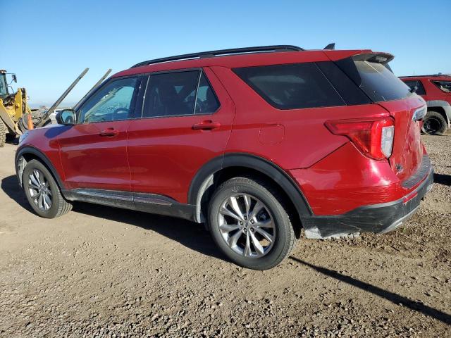 1FMSK8DH8MGB16752 - 2021 FORD EXPLORER XLT Կարմիր լուսանկար 2