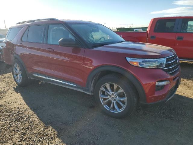 1FMSK8DH8MGB16752 - 2021 FORD EXPLORER XLT Կարմիր լուսանկար 4