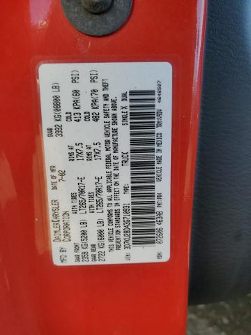 3D7KU28D43G710931 - 2003 DODGE RAM 2500 ST Rojo foto 12