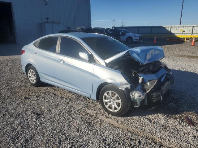 KMHCT4AE5EU714739 - 2014 HYUNDAI ACCENT GLS BLUE photo 4
