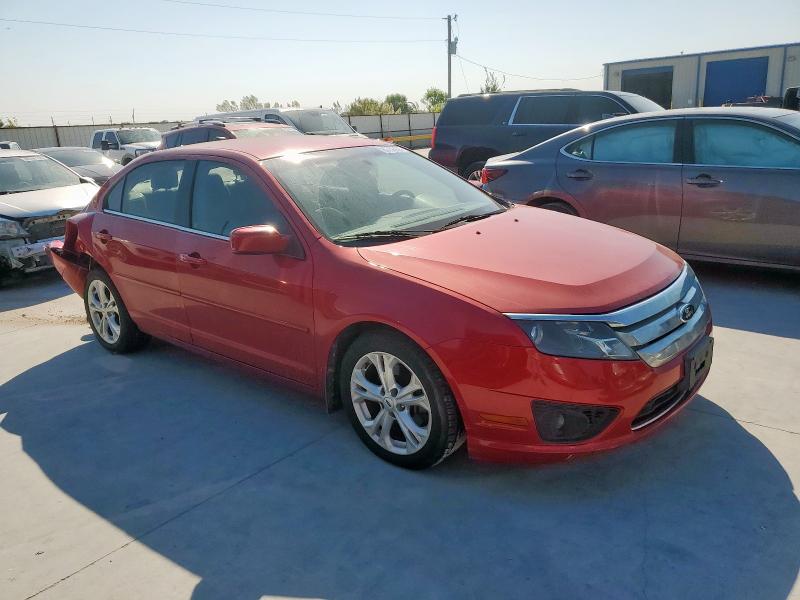 3FAHP0HA2CR395532 - 2012 FORD FUSION SE წითელი ფოტო 4