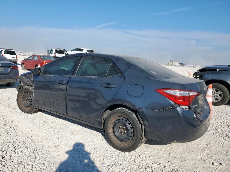 5YFBURHE6GP392936 - 2016 TOYOTA COROLLA L CHARCOAL photo 2