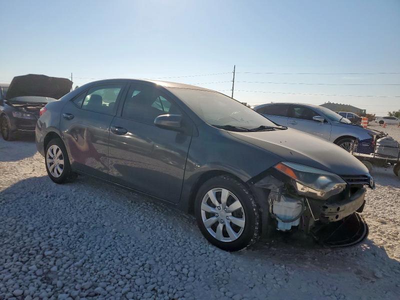 5YFBURHE6GP392936 - 2016 TOYOTA COROLLA L CHARCOAL photo 4