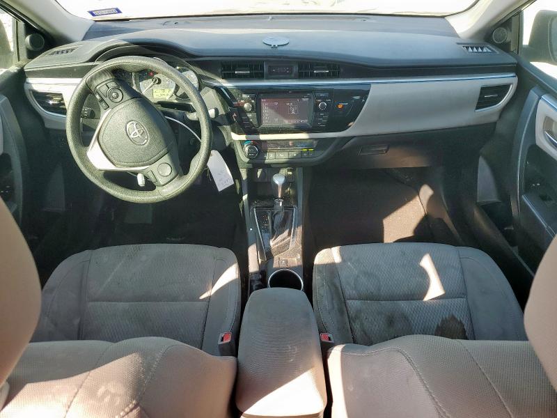 5YFBURHE6GP392936 - 2016 TOYOTA COROLLA L CHARCOAL photo 8