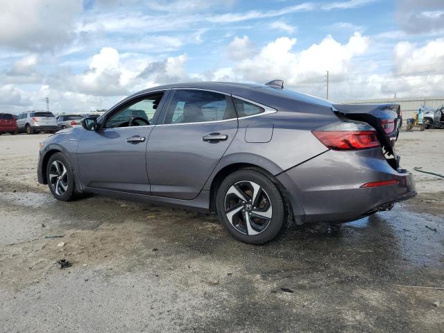 19XZE4F5XME006629 - 2021 HONDA INSIGHT EX GRAY photo 2