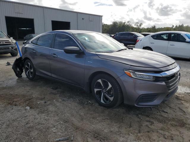 19XZE4F5XME006629 - 2021 HONDA INSIGHT EX GRAY photo 4