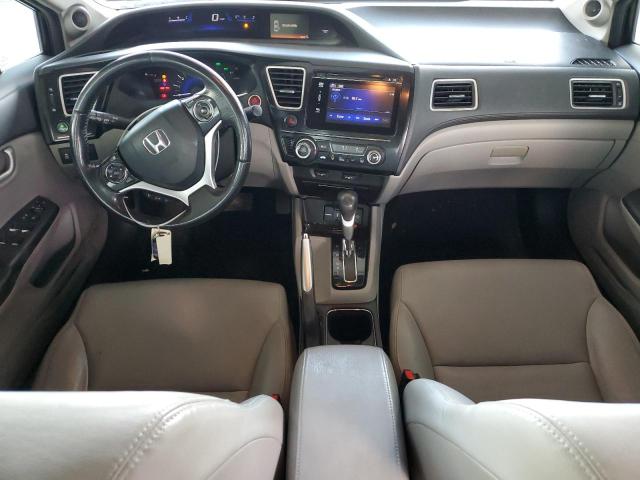 19XFB2F99EE062906 - 2014 HONDA CIVIC EXL შავი ფოტო 8