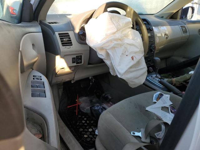 1NXBU4EE2AZ362586 - 2010 TOYOTA COROLLA BASE 白色 照片 8