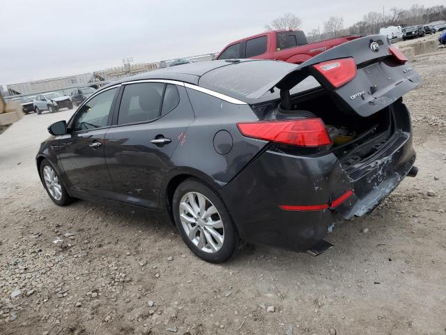 5XXGN4A78FG469282 - 2015 KIA OPTIMA EX GRAY photo 2