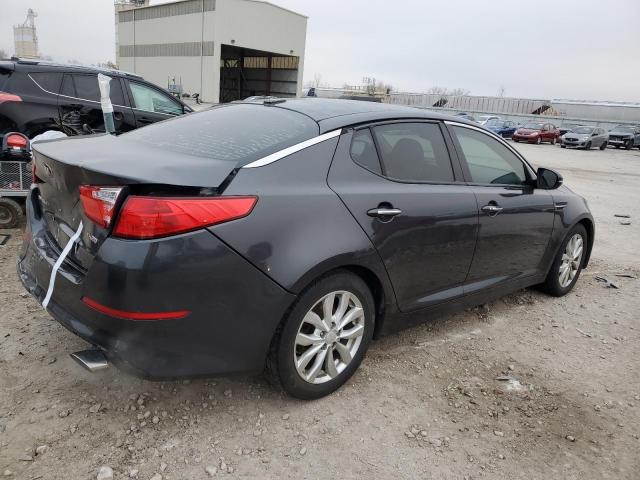 5XXGN4A78FG469282 - 2015 KIA OPTIMA EX GRAY photo 3