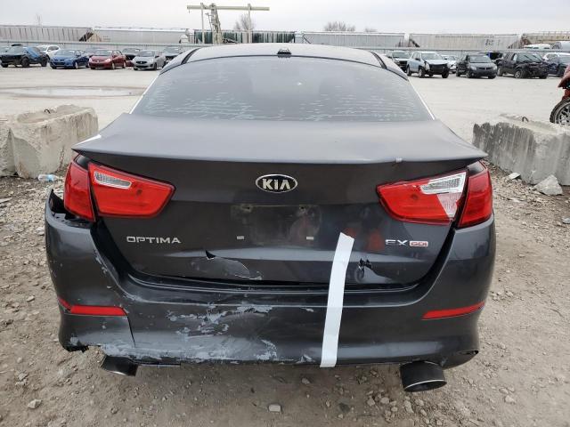 5XXGN4A78FG469282 - 2015 KIA OPTIMA EX GRAY photo 6