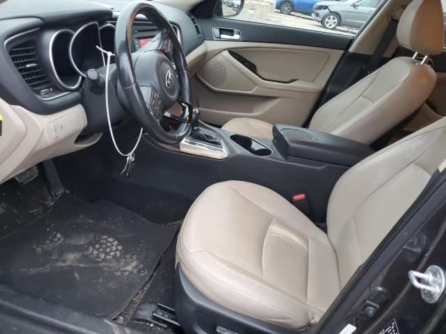 5XXGN4A78FG469282 - 2015 KIA OPTIMA EX GRAY photo 7