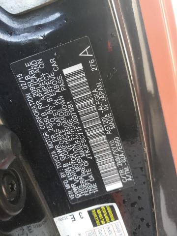 JTKJF5C71FJ007981 - 2015 TOYOTA SCION TC ორფეროვანი ფოტო 12