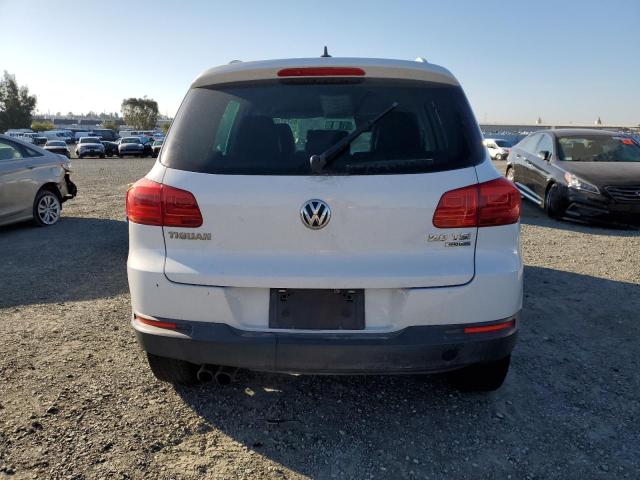 WVGBV7AX6CW585050 - 2012 VOLKSWAGEN TIGUAN S WHITE photo 6