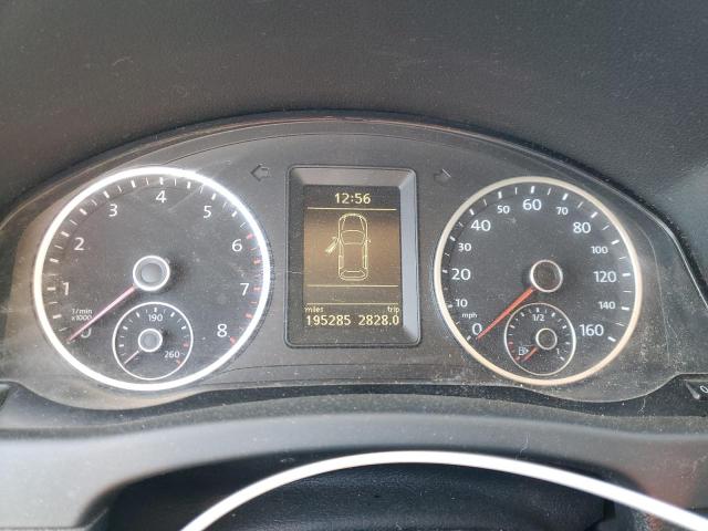 WVGBV7AX6CW585050 - 2012 VOLKSWAGEN TIGUAN S WHITE photo 9