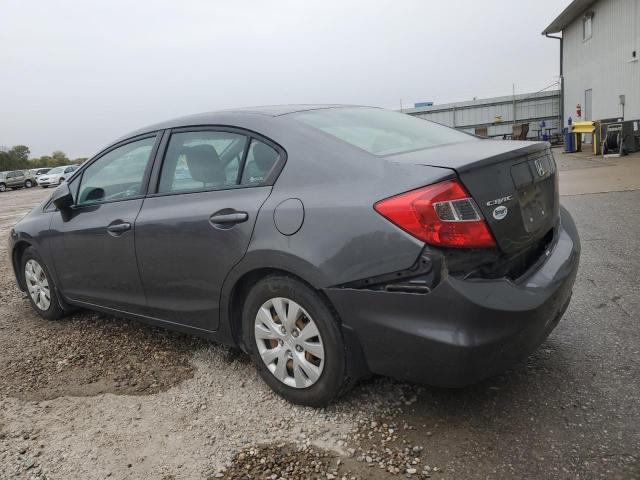 19XFB2F54CE021724 - 2012 HONDA CIVIC LX 石墨色 照片 2
