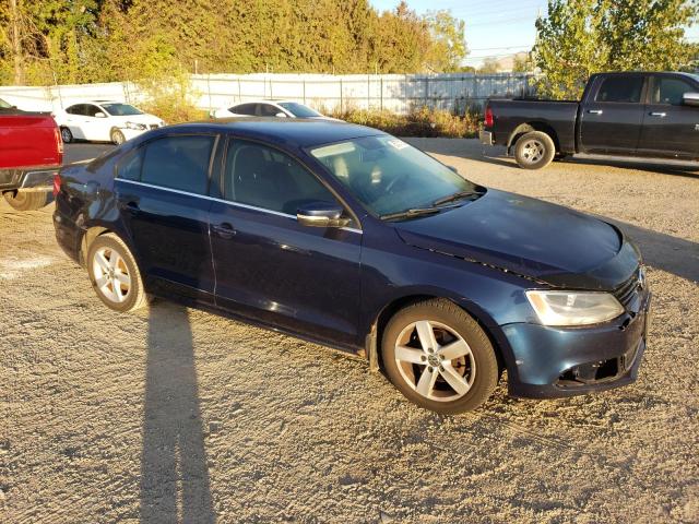 3VWDX7AJ8CM337544 - 2012 VOLKSWAGEN JETTA SE BLUE photo 4