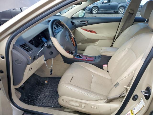 JTHBJ46G372007443 - 2007 LEXUS ES 350 GOLD photo 7