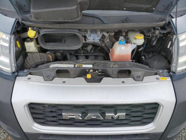 3C6URVJG4KE556135 - 2019 RAM PROMASTER 3500 HIGH ლურჯი ფოტო 10