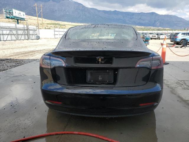 5YJ3E1EA6NF371713 - 2022 TESLA MODEL 3 BLACK photo 6