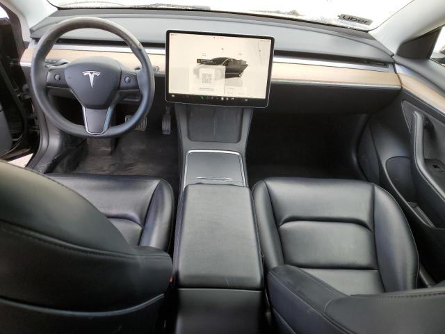 5YJ3E1EA6NF371713 - 2022 TESLA MODEL 3 BLACK photo 8