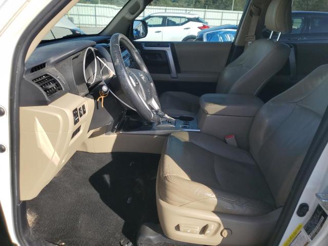 JTEZU5JR4B5018542 - 2011 TOYOTA 4RUNNER SR5 WHITE photo 7