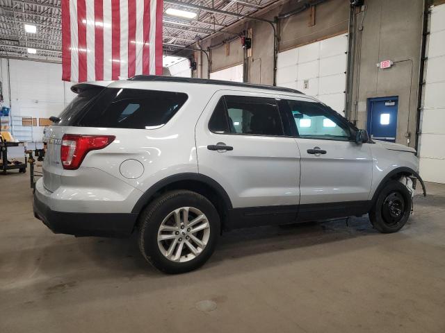 1FM5K8BH6HGA33813 - 2017 FORD EXPLORER ვერცხლისფერი ფოტო 3