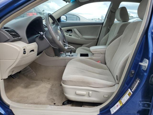 4T1BE46K19U374323 - 2009 TOYOTA CAMRY BASE BLUE photo 7