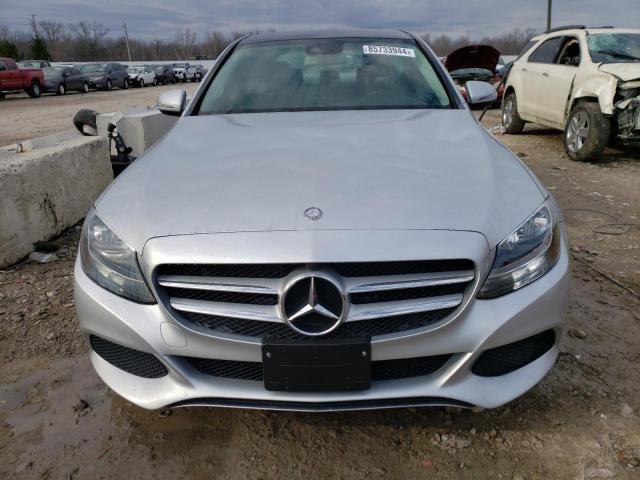 55SWF4KBXHU198919 - 2017 MERCEDES-BENZ C 300 4MATIC SILVER photo 5