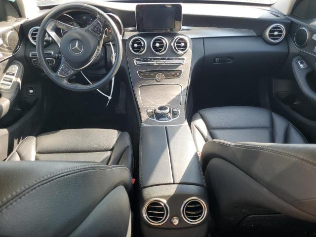 55SWF4KBXHU198919 - 2017 MERCEDES-BENZ C 300 4MATIC SILVER photo 8