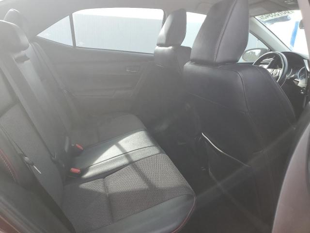 5YFBURHE9HP619215 - 2017 TOYOTA COROLLA L ბურგუნდია ფოტო 10