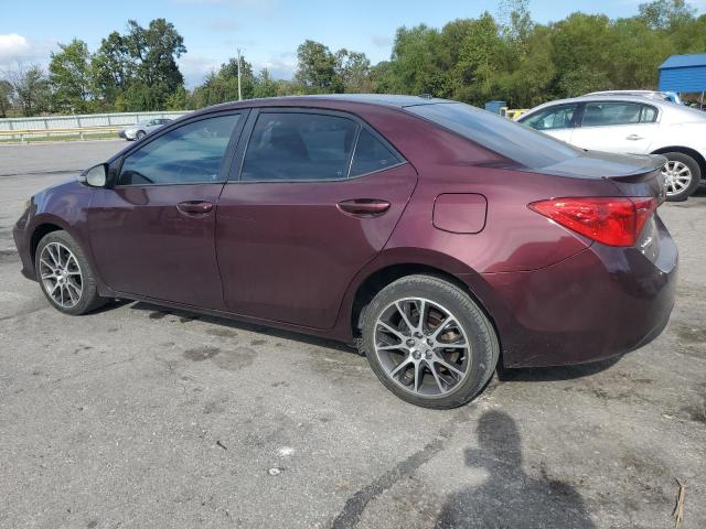 5YFBURHE9HP619215 - 2017 TOYOTA COROLLA L ბურგუნდია ფოტო 2
