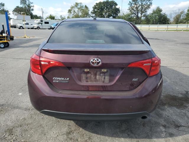 5YFBURHE9HP619215 - 2017 TOYOTA COROLLA L ბურგუნდია ფოტო 6