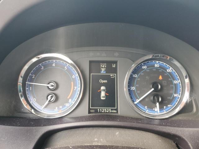 5YFBURHE9HP619215 - 2017 TOYOTA COROLLA L ბურგუნდია ფოტო 9