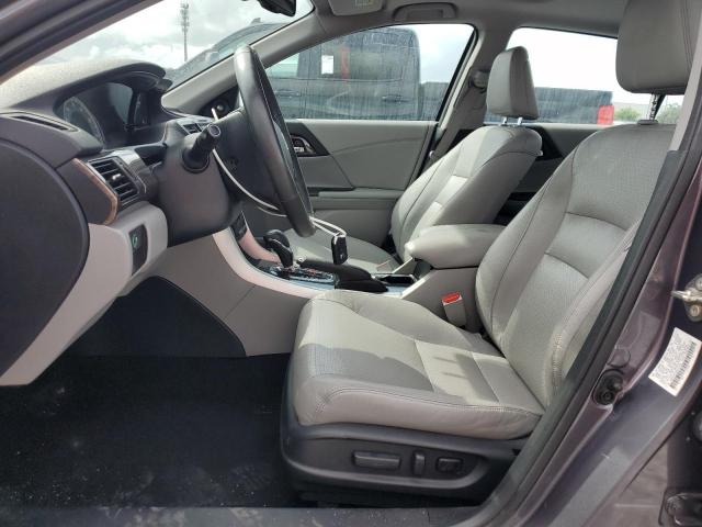 1HGCR3F00GA017088 - 2016 HONDA ACCORD EXL ნაცრისფერი ფოტო 7