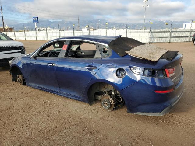 5XXGT4L33KG357628 - 2019 KIA OPTIMA LX BLUE photo 2