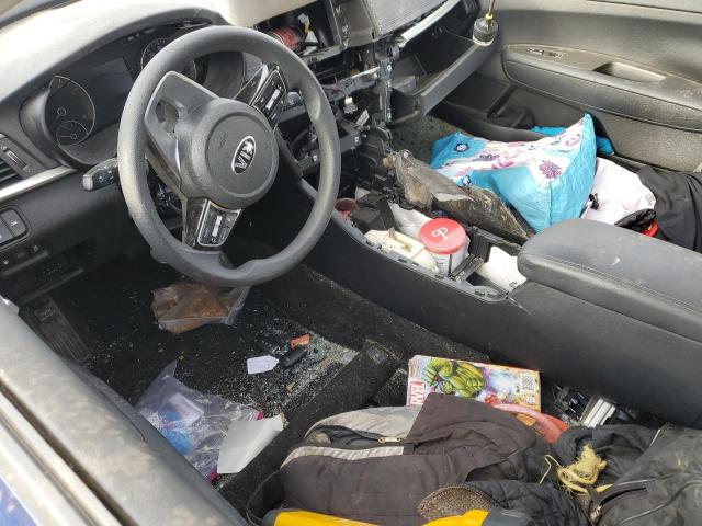 5XXGT4L33KG357628 - 2019 KIA OPTIMA LX BLUE photo 8